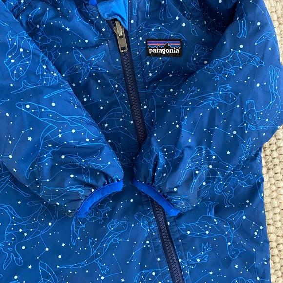 Reversible Patagonia Constellation print puffer snow suit - Picture 3 of 5
